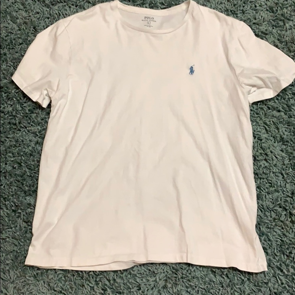 White polo shirt